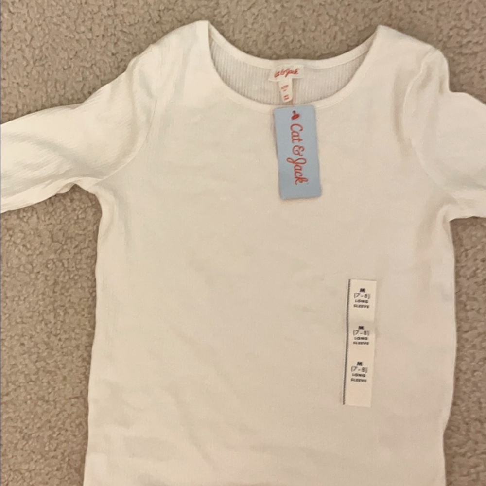 Long sleeve cat and Jack top